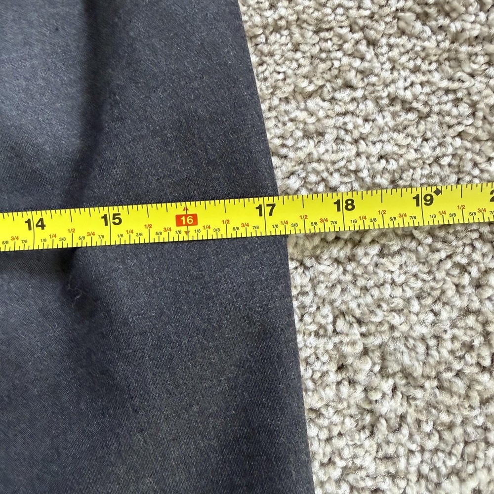 Banana Republic Martin Dress Pants Womens 2P Gray Wool Flare Stretch Workwear - Picture 10 of 16